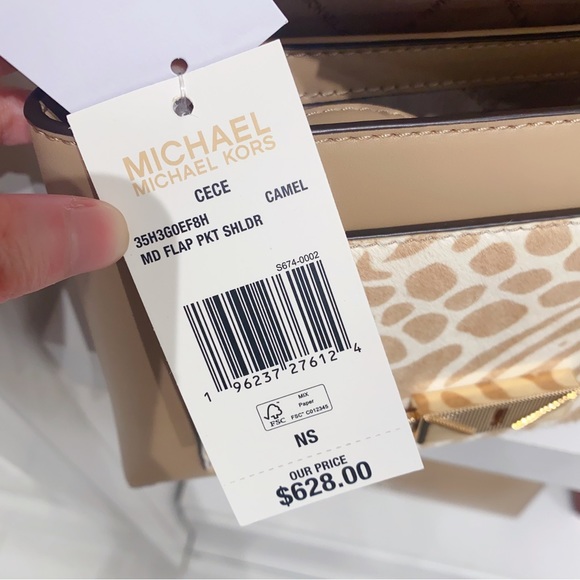 Michael Kors Cece Medium Shoulder Bag - Picture 7 of 7